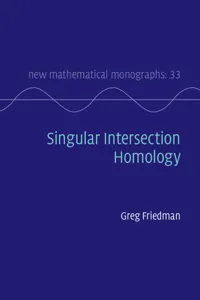 Singular Intersection Homology_cover