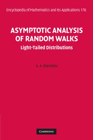 Asymptotic Analysis of Random Walks