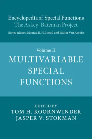 Encyclopedia of Special Functions: The Askey-Bateman Project: Volume 2, Multivariable Special Functions