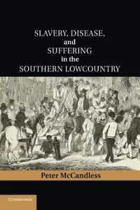 Slavery, Disease, and Suffering in the Southern Lowcountry_cover