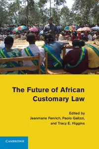 The Future of African Customary Law_cover