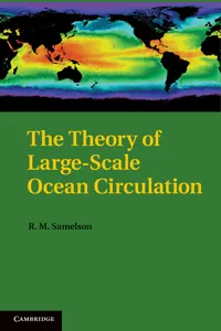 The Theory of Large-Scale Ocean Circulation_cover