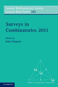 Surveys in Combinatorics 2011_cover