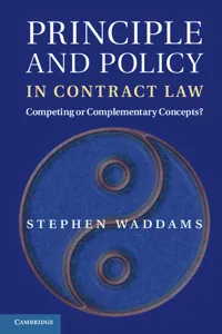 Principle and Policy in Contract Law_cover