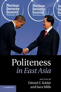 Politeness in East Asia_cover