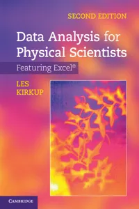 Data Analysis for Physical Scientists_cover