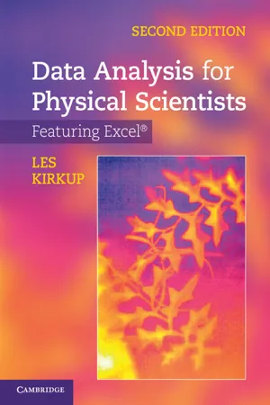 Data Analysis for Physical Scientists