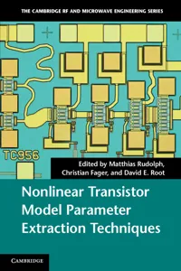 Nonlinear Transistor Model Parameter Extraction Techniques_cover