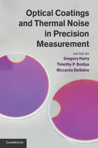 Optical Coatings and Thermal Noise in Precision Measurement_cover