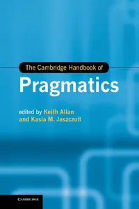 The Cambridge Handbook of Pragmatics_cover