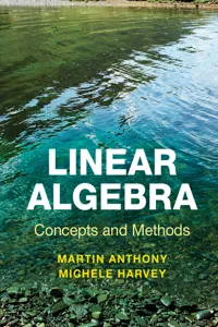 Linear Algebra: Concepts and Methods_cover