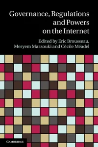 Governance, Regulation and Powers on the Internet_cover