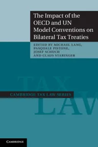 The Impact of the OECD and UN Model Conventions on Bilateral Tax Treaties_cover