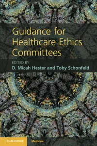 Guidance for Healthcare Ethics Committees_cover