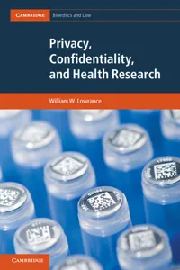 Privacy, Confidentiality, and Health Research_cover