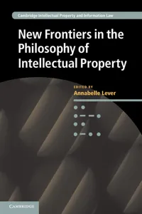 New Frontiers in the Philosophy of Intellectual Property_cover