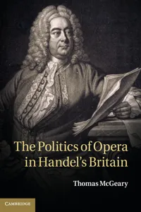 The Politics of Opera in Handel's Britain_cover