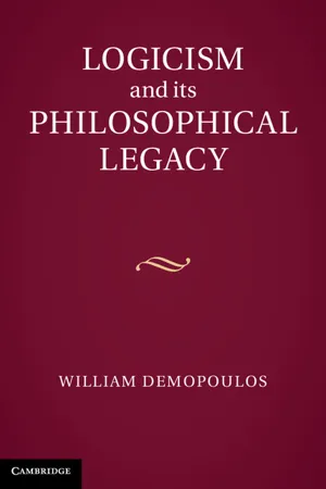 Logicism and its Philosophical Legacy