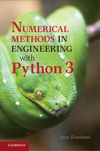 Numerical Methods in Engineering with Python 3_cover