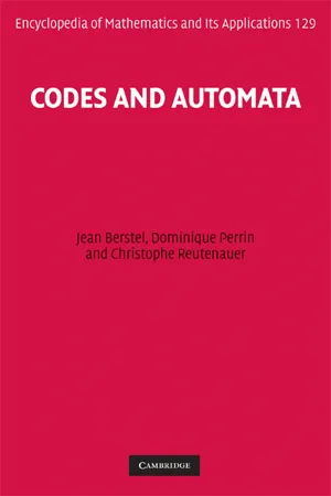 Codes and Automata