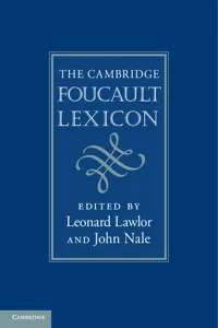 The Cambridge Foucault Lexicon_cover