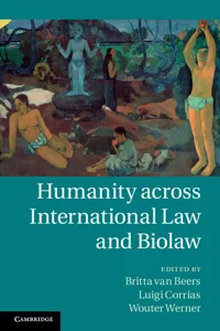 Humanity across International Law and Biolaw_cover