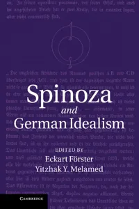 Spinoza and German Idealism_cover