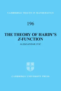 The Theory of Hardy's Z-Function_cover