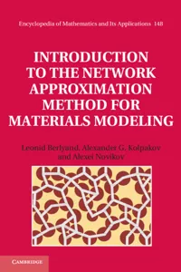 Introduction to the Network Approximation Method for Materials Modeling_cover