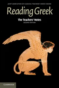 The Teachers' Notes to Reading Greek_cover