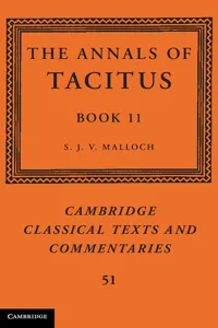 The Annals of Tacitus: Book 11_cover