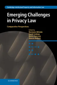 Emerging Challenges in Privacy Law_cover
