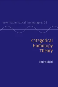 Categorical Homotopy Theory_cover