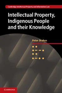 Intellectual Property, Indigenous People and their Knowledge_cover