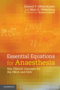 Essential Equations for Anaesthesia_cover