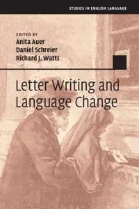 Letter Writing and Language Change_cover