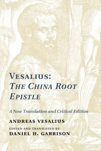 Vesalius: The China Root Epistle_cover