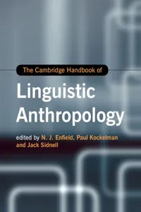 The Cambridge Handbook of Linguistic Anthropology_cover