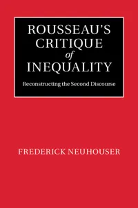 Rousseau's Critique of Inequality_cover