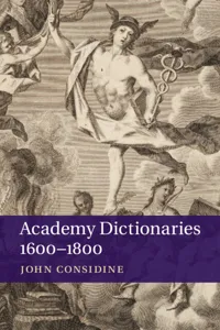 Academy Dictionaries 1600–1800_cover