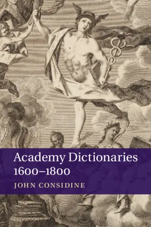 Academy Dictionaries 1600–1800