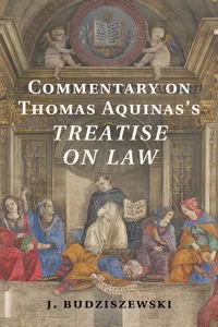 Commentary on Thomas Aquinas's Treatise on Law_cover