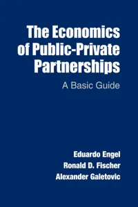 The Economics of Public-Private Partnerships_cover