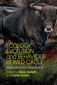 Ecology, Evolution and Behaviour of Wild Cattle_cover