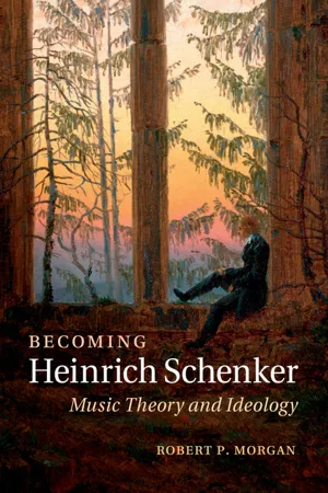 Becoming Heinrich Schenker