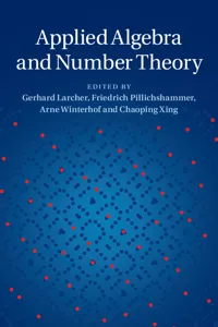 Applied Algebra and Number Theory_cover