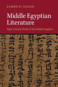 Middle Egyptian Literature_cover