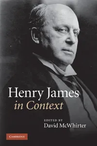 Henry James in Context_cover