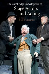 The Cambridge Encyclopedia of Stage Actors and Acting_cover