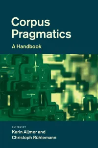 Corpus Pragmatics_cover